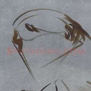 2005年 杨福音《回眸》国画花鸟写意作品图片赏析