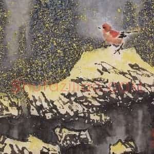 1994年 王之海《澄潭倩影》国画花鸟作品图片赏析