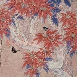 1991年 金鸿钧《枝繁花盛》国画花鸟作品图片赏析