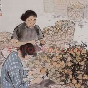 魏紫熙《人物》国画人物作品图片赏析
