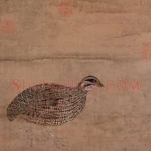 《灵鸟图之4》国画花鸟作品图片赏析