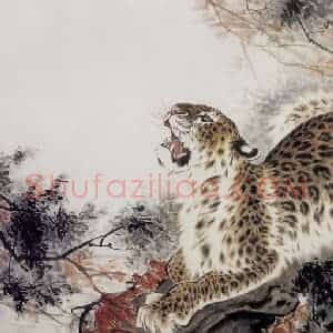 1986年 段忻然《醒世》国画花鸟作品图片赏析