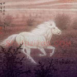 2002年 段忻然《神游》国画花鸟作品图片赏析