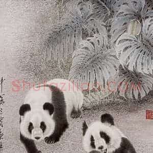 2005年 段忻然《中华之宝》国画花鸟作品图片赏析
