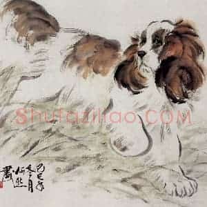 1989年 段忻然《踏歌行》国画花鸟作品图片赏析