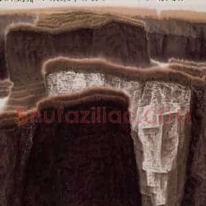 1984年 贾又福《太行丰碑》国画山水作品图片赏析