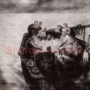 1983年 杨晓阳《黄河的歌》国画人物作品图片赏析