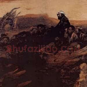 1990年 黄发榜《血溅八里台》国画人物作品图片赏析