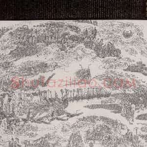 1993年 冯远《屈赋辞意图》国画人物作品图片赏析