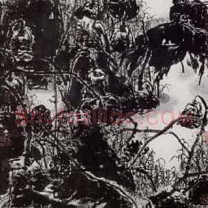 2007年 高卉民《秋雪》国画山水作品图片赏析