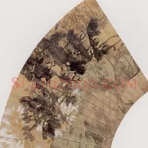 1891年 任伯年《花鸟人物集锦册十二开》国画花鸟作品图片赏析