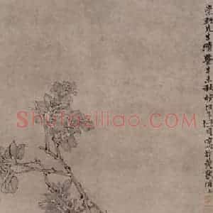 1871年 任伯年《孔雀芭蕉图》国画花鸟作品图片赏析