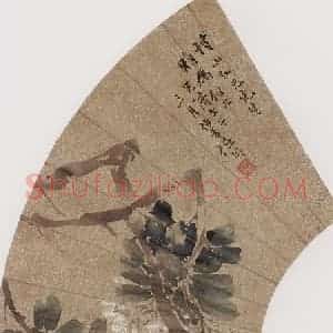 1882年 任伯年《集锦册四》国画花鸟作品图片赏析