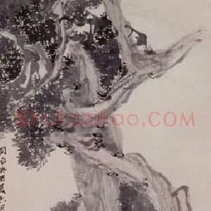 任伯年《花鸟四条屏》国画作品图片赏析