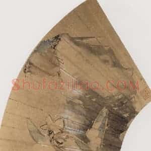 1877年 任伯年《仕女花鸟册十二开》国画花鸟作品图片赏析
