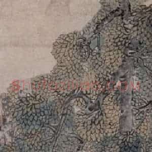约19世纪60年代中期 任伯年《赏鸡图》国画综合作品图片赏析