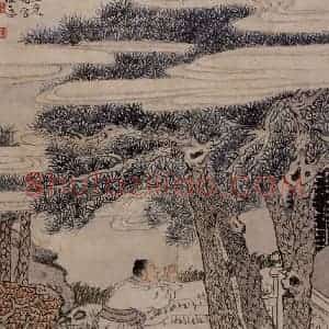 1866年 任伯年《二十四孝图》国画人物作品图片赏析