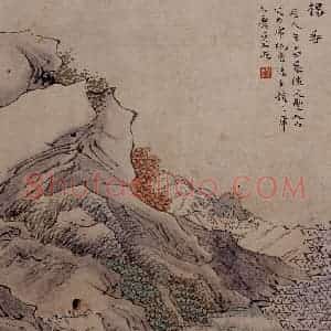 1866年 任伯年《二十四孝图》国画人物作品图片赏析