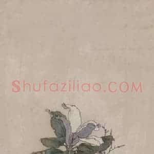 1867年 任伯年《花鸟四条屏》国画花鸟作品图片赏析
