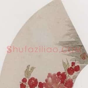 1867年 任伯年《花卉图册 十二开》国画花鸟作品图片赏析