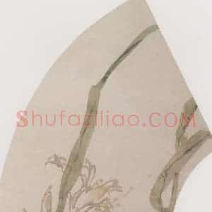 1867年 任伯年《花卉图册 十二开》国画花鸟作品图片赏析