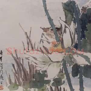 1877年 任伯年《花鸟册八开》国画花鸟作品图片赏析