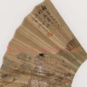 1878年 任伯年《设色花鸟图》国画花鸟作品图片赏析