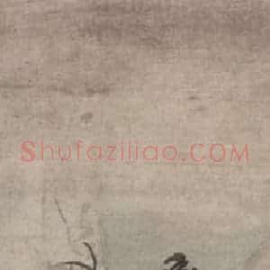 约19世纪80年代初期 任伯年《人物图》国画人物作品图片赏析