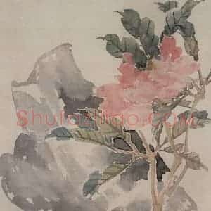 1875年 任伯年《花鸟图册八开》国画花鸟作品图片赏析
