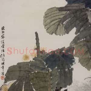 1881年 任伯年《花鸟人物图册十二开》国画花鸟作品图片赏析