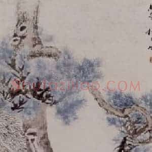 约19世纪70年代中期 任伯年《人物四条屏》国画人物作品图片赏析