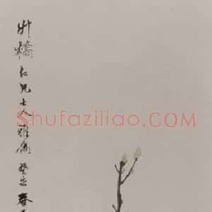 1883年 任伯年《花鸟四条屏》国画花鸟写意作品图片赏析
