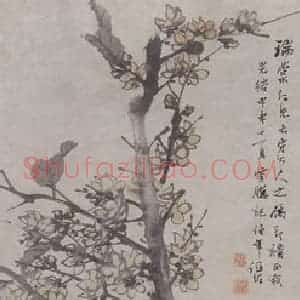 1884年 任伯年《花鸟四条屏》国画花鸟写意作品图片赏析