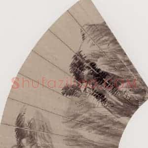 1886年 任伯年《杂画册十二开》国画山水写意作品图片赏析