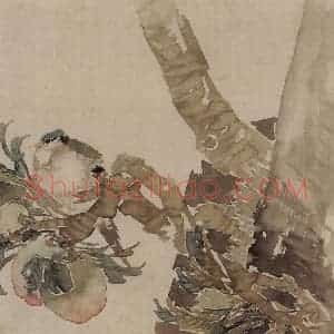清代 任伯年《花鸟册三帧》国画花鸟写意作品图片赏析