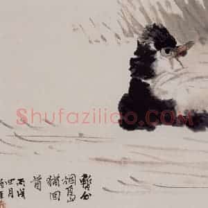 清代 任伯年《杂画册十六开》国画花鸟作品图片赏析