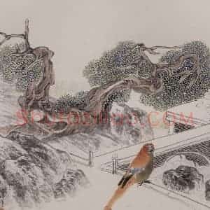 清代 任伯年《仕女图册十二开》国画人物作品图片赏析