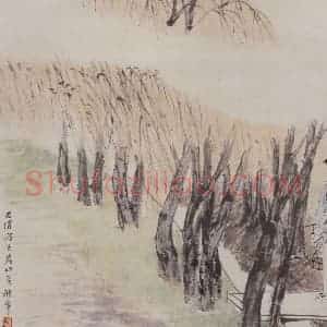 清代 任伯年《仕女图册十二开》国画人物作品图片赏析