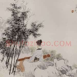 清代 任伯年《仕女图册十二开》国画人物作品图片赏析