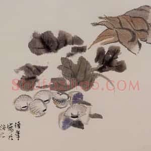 清代 任伯年《杂画册十六开》国画花鸟作品图片赏析