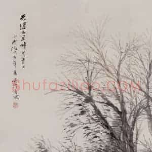 1889年 任伯年《牧牛图》国画人物写意作品图片赏析