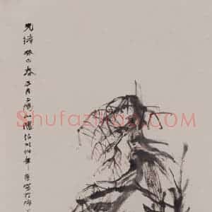 1893年 任伯年《牧牛图》国画花鸟写意作品图片赏析