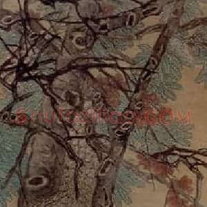 1891年 任伯年《人物故事条屏》国画人物写意作品图片赏析