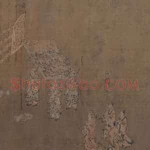 宋代 马和之《诗经周颂十篇图》国画人物作品图片赏析