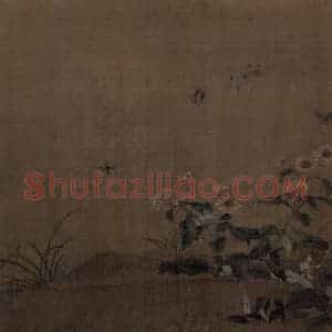 宋代 艳艳女史《花卉草虫图》国画花鸟作品图片赏析