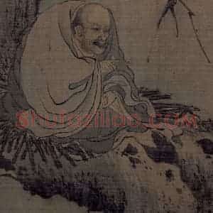 宋代 梁楷《八高僧图》国画人物作品图片赏析