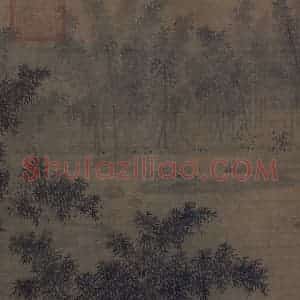 宋代 赵葵《杜甫诗意图》国画山水作品图片赏析