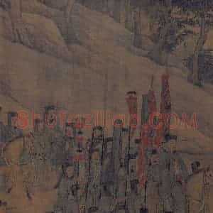 宋代《人物故事图》国画人物作品图片赏析