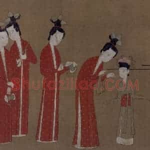 金代《歌乐图》国画综合作品图片赏析