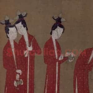 金代《歌乐图》国画综合作品图片赏析